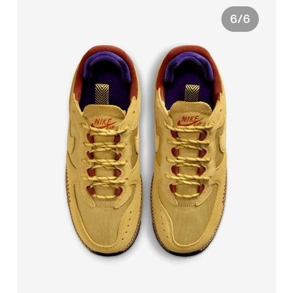 Women's Air Force 1 WildWheat Gold - Picture 4 of 11